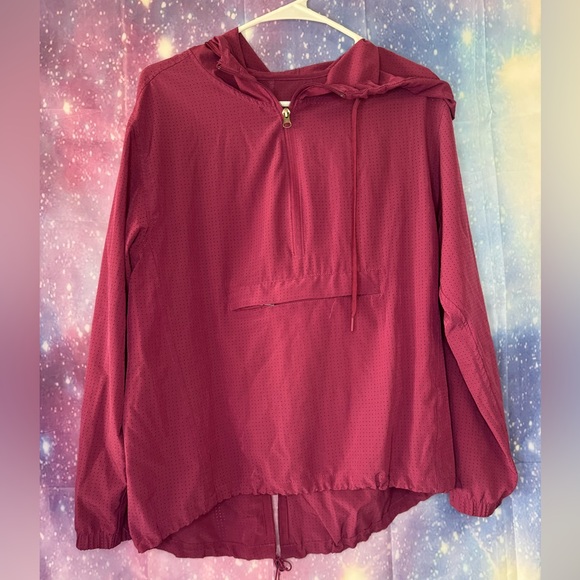 Tangerine athletic pullover - Picture 1 of 3